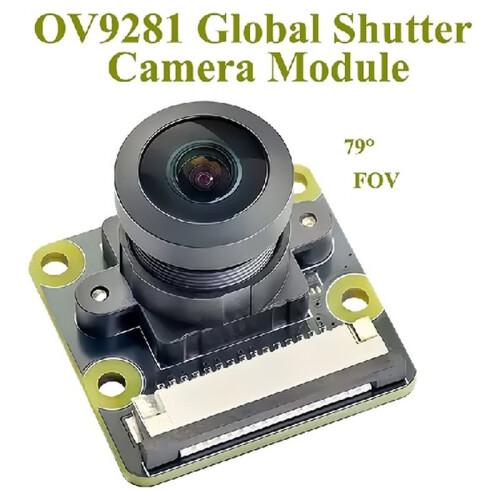OV9281 Global Shutter Camera Module 1MP 720P Monochrome Web Cam for AR VR 79 Degree Lens for Raspberry Pi 1