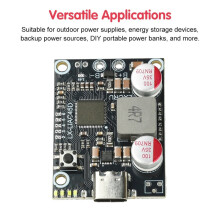 2-6S PD 45W Fast Charging Power Bank Module Type-C - DIY Mainboard for Li-Ion LiFePO4 Battery Mobile Power Supply