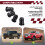 4x Front Lower Arm Polyurethane Bushing Kit for  Frontier (05-24) PSB227 6