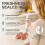 Scelleuse Sous Vide Portable pour Aliments, Machine de Scellage Sous Vide Rechargeable avec 15 Sacs Réutilisables 4