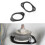 Rear Strut  Shock Mount Reinforcement Plate for  E46 E36 E30,Z3 E36/8,Z4 E86, Replace 33526772864 3