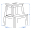 IKEA BEKVÄM Wooden Step Stool 50 cm 4