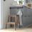 IKEA BEKVÄM Wooden Step Stool 50 cm 2