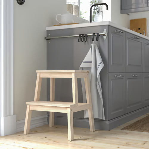 IKEA BEKVÄM Wooden Step Stool 50 cm 1