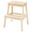 IKEA BEKVÄM Wooden Step Stool 50 cm 1