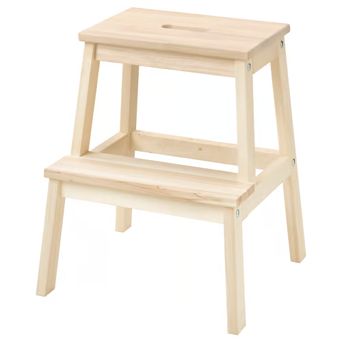 IKEA BEKVÄM Wooden Step Stool 50 cm