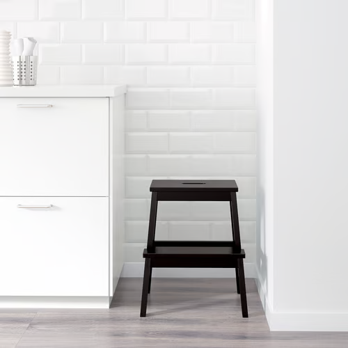 IKEA BEKVÄM Wooden Step Stool 50 cm 1
