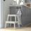 IKEA BEKVÄM Wooden Step Stool 50 cm 2