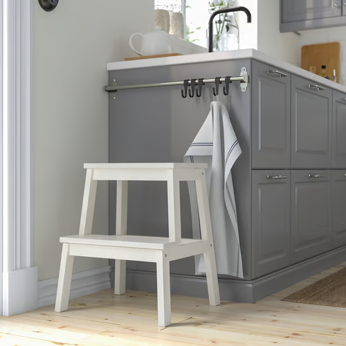 IKEA BEKVÄM Wooden Step Stool 50 cm 1