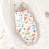 (White)Cobertor de dormir para bebê com estampa de algodão para S e criança de 0 a 3 meses 8