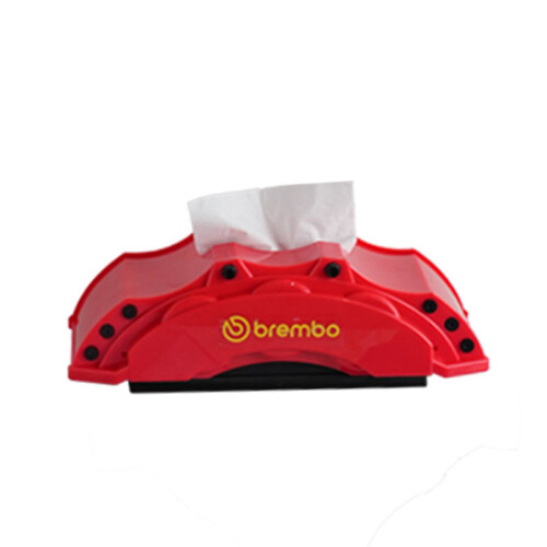 (Blue)Brake Caliper Model Tissue Box For Gift Housewarming Events Decoration Desktop 2