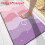 (Macaron Smile,60x90cm)Smiling Face Diatom Mud Doormat With Washable Polyester For Bathroom And Hallway 1