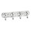 (Clear Silver)J Shaped Adhesive Hooks For Bathrooitchen And Office Storage No Drilling Required 6