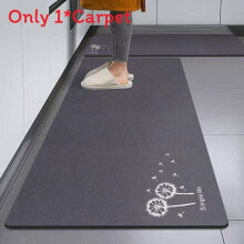 (StyleP,50x80cm)Creative Animal Illustration Silicone Diatom Mud Mat For Kitchen Entryway Nonslip