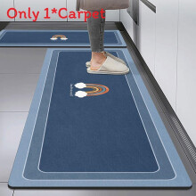(StyleR,50x80cm)Creative Animal Illustration Silicone Diatom Mud Mat For Kitchen Entryway Nonslip