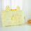 (Yellow Ear)Adjustable Baby Sleeping Pillow Prevent Flat Head Neck Support Breathable 1