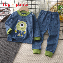 (Dark Blue, 130cm) Pajamas Toddler Cotton With Soft Touch Fabric For Comfortable Sleep Night Fashion