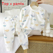 (Style L, 110cm) Warm Innerwear Infant With Comfortable Cotton Fabric And High Pants Waist Sleep