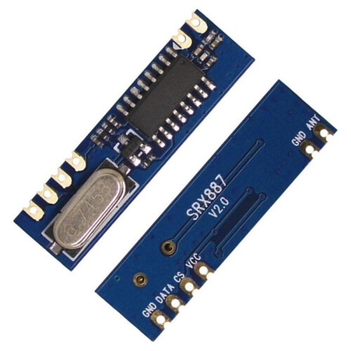 10 PCS/Lot SRX887 315MHz Superheterodyne ASK Receiver Module