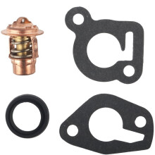 Kit Termostato A 120F con Guarnizione per Motore Fuoribordo per Mercury Mariner 2 Tempi 6HP-25HP Sostituisce 14586A3 Sierra