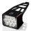 Front Lamp Type-C Rechangable Front and Back Lights Front & Rear Taillight for Cyclists for Night Riding Bicycle Black 1
