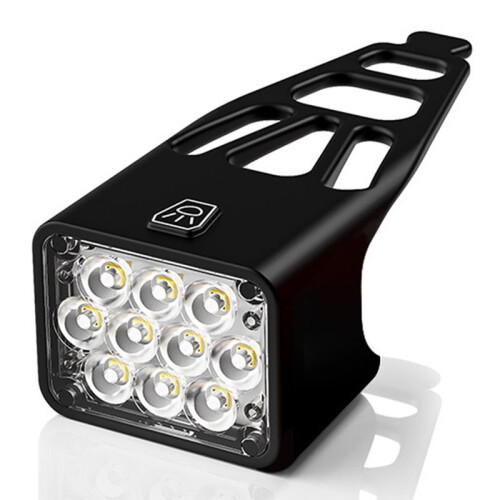 Front Lamp Type-C Rechangable Front and Back Lights Front & Rear Taillight for Cyclists for Night Riding Bicycle Black