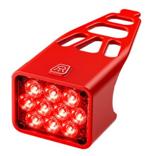 Front Lamp Type-C Rechangable Front and Back Lights Front & Rear Taillight for Cyclists for Night Riding Bicycle Red