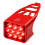 Front Lamp Type-C Rechangable Front and Back Lights Front & Rear Taillight for Cyclists for Night Riding Bicycle Red 1