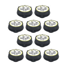 10 Piezas Tapa del Tanque de Refrigerante de Agua Cubierta del Radiador 3M5H-8100-AD 1301104 para Focus Fiesta C-Max Mondeo Transit