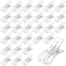 30 Pack Ballonboog Klemmen, Grote Veerklemmen voor Achtergrond, 3.5'' Plastic Klemmen Benodigdheden voor Verjaardagsdecoratie