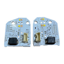 1 Par de Placa de Circuito Impreso de Fuente de Luz Amarilla Limón 575941475 575941476 para Módulo de Chip DRL de Ojo de Ángel LED para Ateca KH7