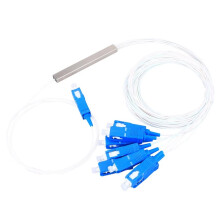 Divisor de Fibra Óptica 1x8 SC/UPC 1x8 Modo Único PLC Micro-Divisor de Fibra Óptica para Distribución de Red para FTTH Uso CATV