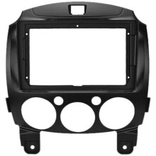 Kit de Adaptador de Panel de Fascia de Radio de Coche de 9 Pulgadas, Marco de Salpicadero de Estéreo para Android para 2 Demio 2007-2014