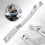 Extensor de Chave Universal Prata de 1/2 Polegada para Uso Doméstico, Extensor de Chave de Torque Ajustável 5