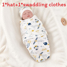 (Rocket)Baby Sleep Blanket With Cotton Print For S And Toddler From 0 To Months 3
