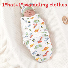 (Zoo)Baby Sleep Blanket With Cotton Print For S And Toddler From 0 To Months 3