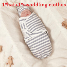 (Stripes)Baby Sleep Blanket With Cotton Print For S And Toddler From 0 To Months 3