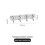 (Gray Silver)J Shaped Adhesive Hooks For Bathrooitchen And Office Storage No Drilling Required 8