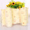 (Yellow )Adjustable Baby Sleeping Pillow Prevent Flat Head Neck Support Breathable 1