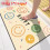 (Smiling Flower,60x90cm)Smiling Face Diatom Mud Doormat With Washable Polyester For Bathroom And Hallway 1