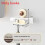 (Beige)Abs Suction Cup Power Strip Holder Hook For Kitchen Bathroom Organization 1