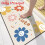(Rainbow Flower,60x90cm)Smiling Face Diatom Mud Doormat With Washable Polyester For Bathroom And Hallway 1