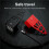 Front Lamp Type-C Rechangable Front and Back Lights Front & Rear Taillight for Cyclists for Night Riding Bicycle Red 5