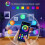 44 Keys IR Remote Control 4Pin RGB Double Output  USB  APP Controller for 5V 5050 RGB LED Light Dimmer 4