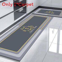 (StyleD,50x80cm)Creative Animal Illustration Silicone Diatom Mud Mat For Kitchen Nonslip Entryway