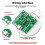 15W High-Power Wireless Charging Transmitter Compact Car Mount Phone Holder Fast Charger Dock 2
