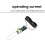 3.7V Arc Igniter High Voltage Module with Remote Control Arc Igniter Lighter High Voltage Generator Booster Coil 4