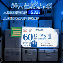 5Pcs TempU05S USB Temperature Data Logger 60 Day Single Use Temperature Analyzer PDF Report USB Temperature Logger