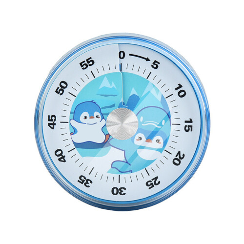 (Blue) Visual Timer Kids Clock With Magnetic Design For Focus Management Time And