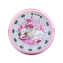 (Pink) Visual Timer Kids Clock With Magnetic Design For Focus Management Time And